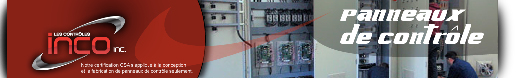 Panneaux de contrôle
